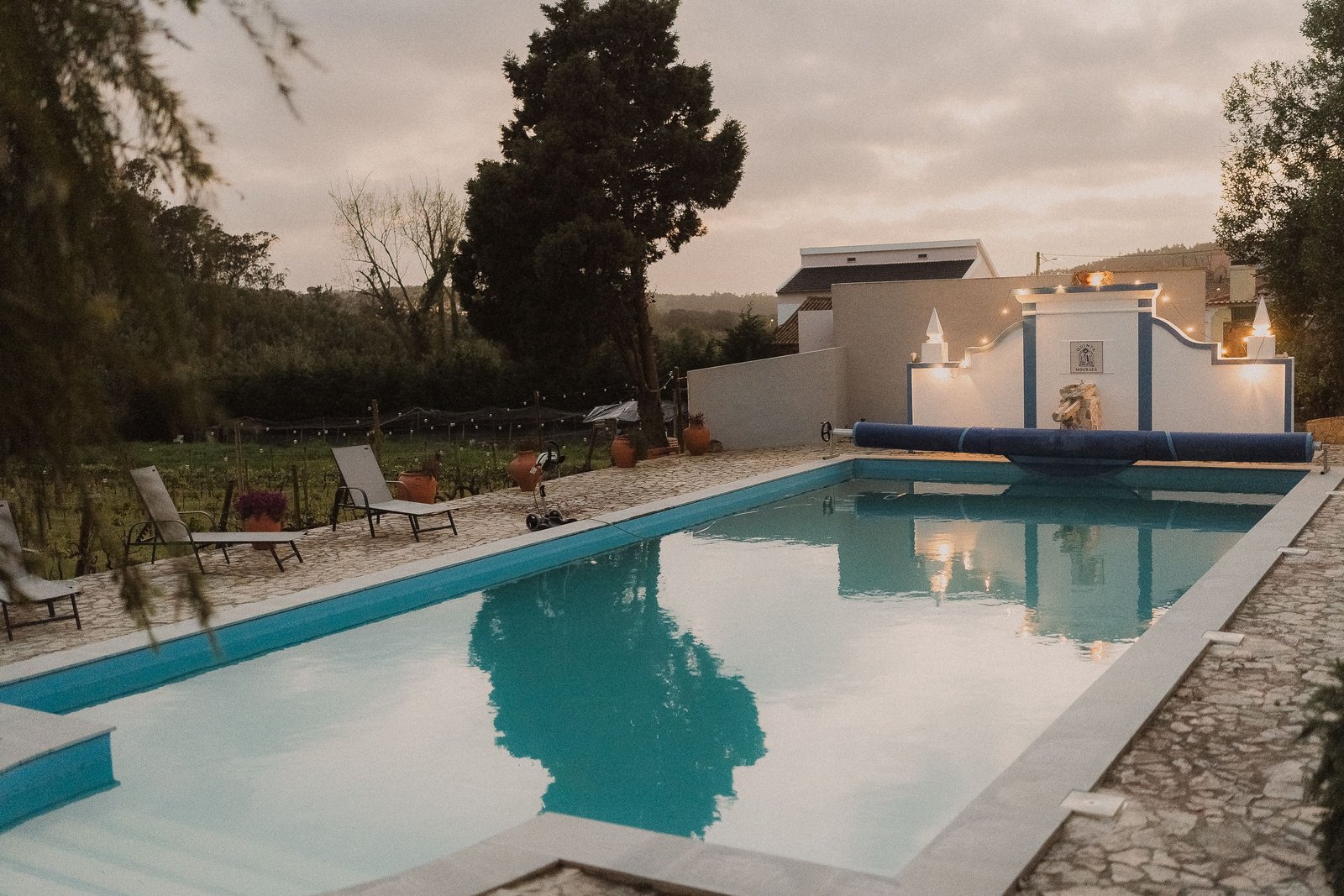 Quinta Mourada - Pôr do sol